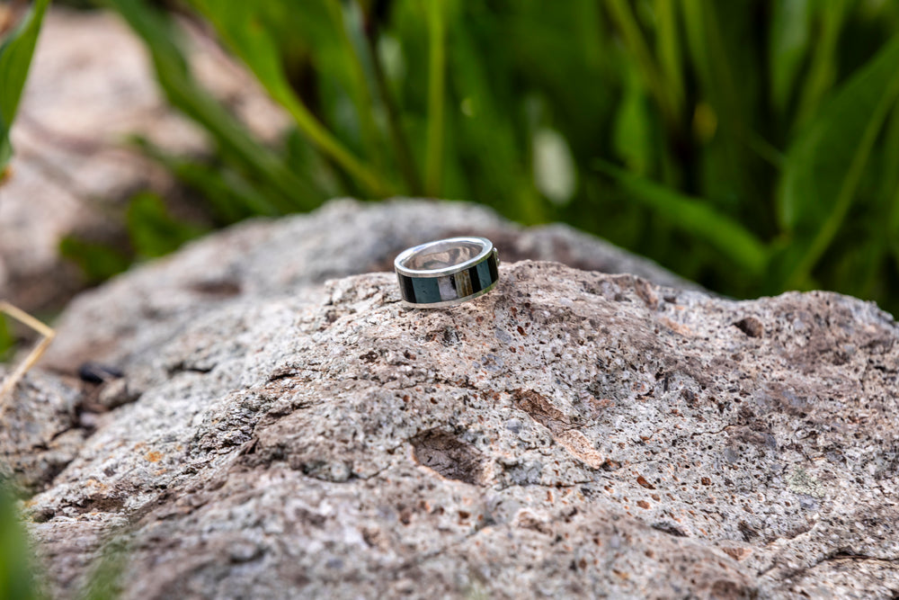 
                  
                    River Rock Inlay Ring
                  
                