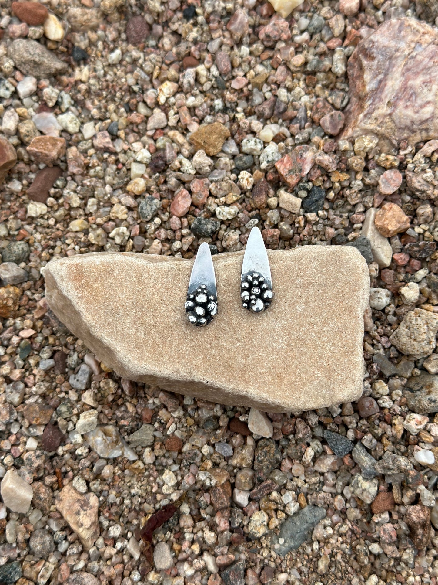 
                  
                    Sediment Post Earrings
                  
                